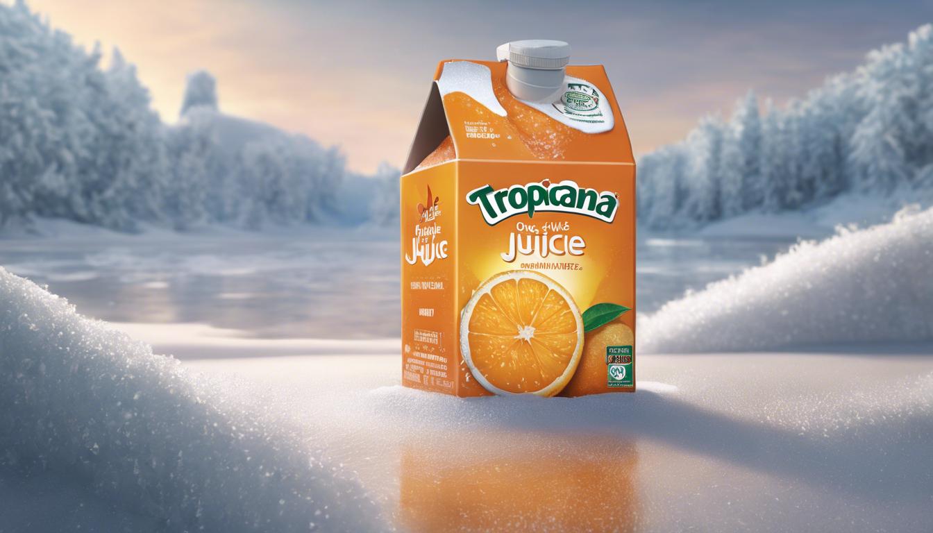 Can You Safely Freeze Tropicana Orange Juice In Its Carton?