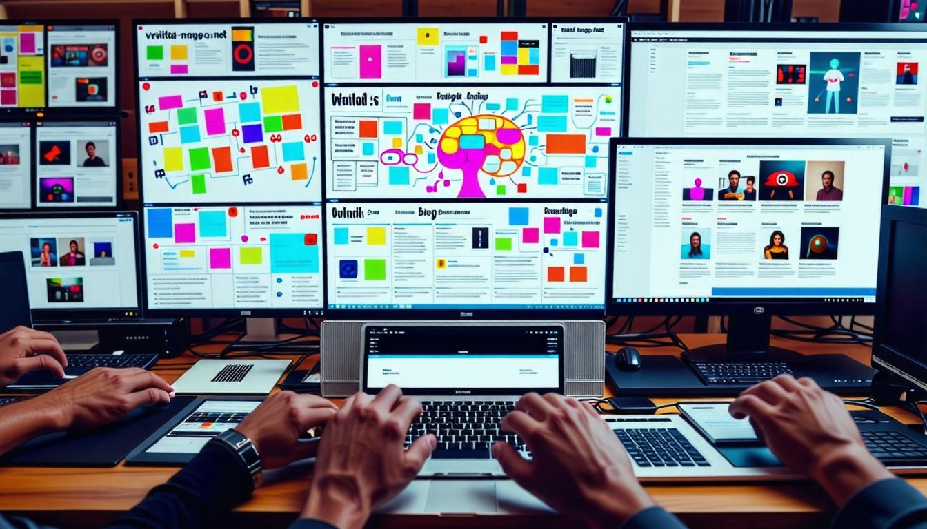 Content Creation Process of //vital-mag.net Blog