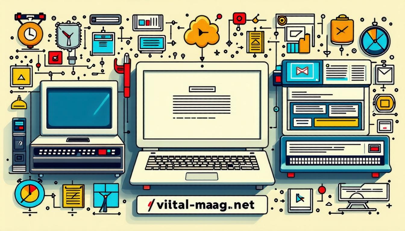 Evolution of //vital-mag.net Blog